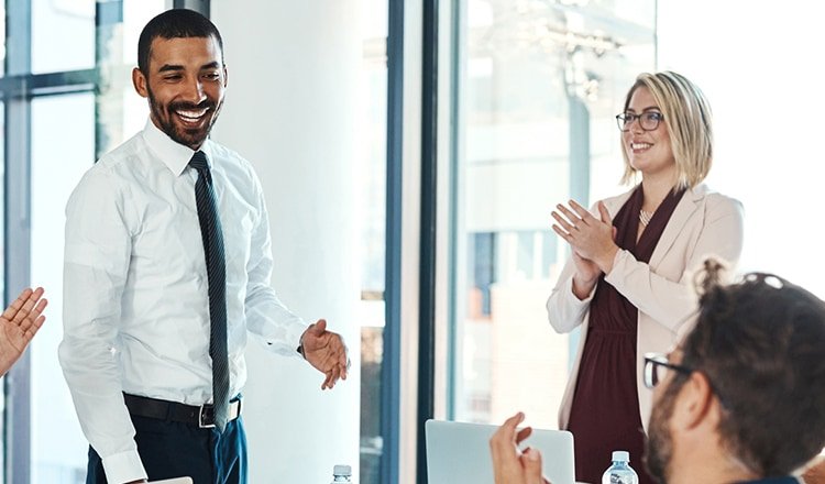 Acknowledge Hard Working environment