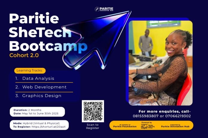Paritie SheTech Bootcamp